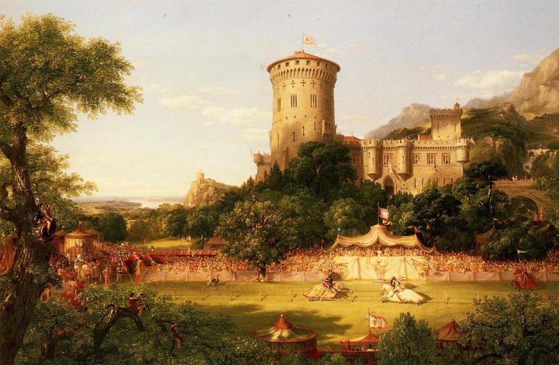 Thomas Cole The Past France oil painting art